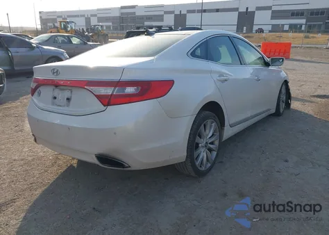 2012 Hyundai Azera из США, поврежденный, VIN KMHFH4JG5CA192676